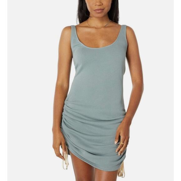 n:philanthropy Sebastian Mini Dress Slate NWT SZ L, Terry Cloth Interior - Picture 1 of 7